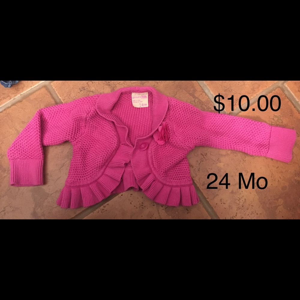 Pink sweater